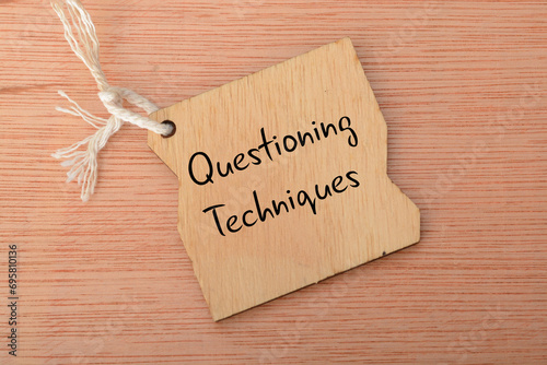 Questioning techniques refer to various strategies employed by educators or facilitators to prompt learners with thought-provoking questions. photo
