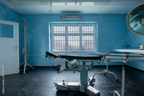 The abandoned prison hospital of the GDR.
