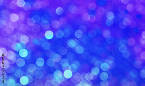 Blue bokeh background perfect for Party, Anniversary, Birthdays, Holiday, Free space for text