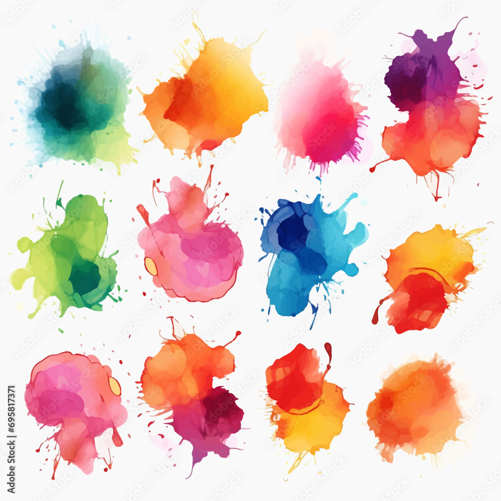 paint, watercolor, color, splash, art, ink, design, colorful, vector, grunge, texture, pattern, illustration, paper, stain, splatter, painting, element, pink, drop, water, decoration, artistic, image,
