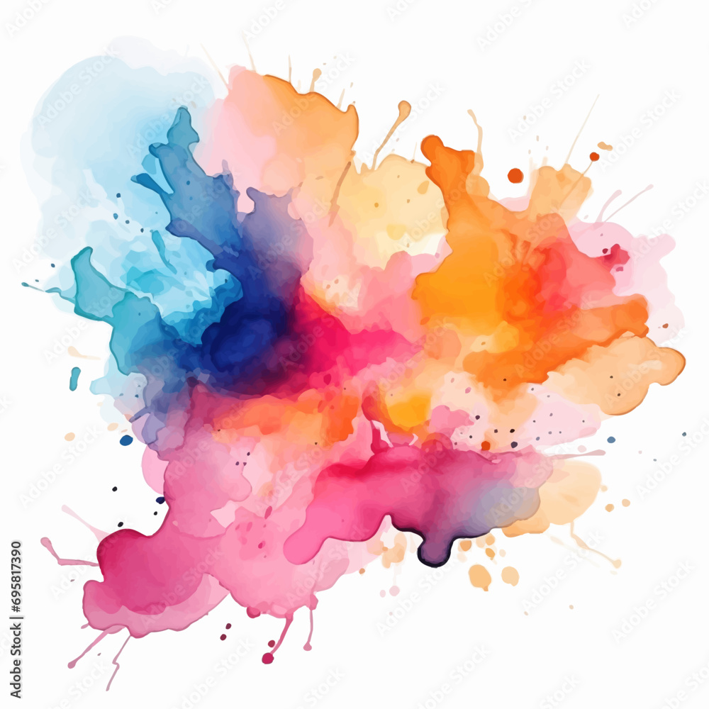 paint, watercolor, color, art, design, ink, grunge, splash, texture, vector, illustration, colorful, artistic, water, paper, stain, brush, splatter, pattern, drawing, blob, drop, pink, painting, decor