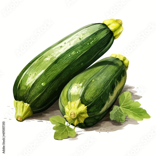 vegetable, zucchini, food, isolated, green, fresh, healthy, courgette, white, squash, vegetarian, organic, marrow, raw, cucumber, diet, ingredient, agriculture, freshness, ripe, vegetables, object, nu