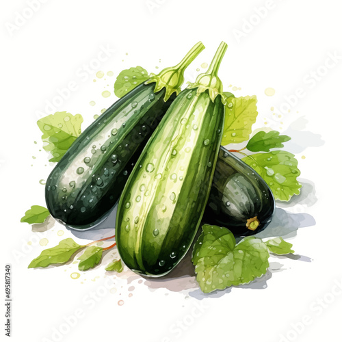 vegetable, food, zucchini, green, isolated, fresh, healthy, cucumber, white, organic, vegetarian, squash, marrow, courgette, raw, ingredient, diet, freshness, ripe, nutrition, object, agriculture, hea
