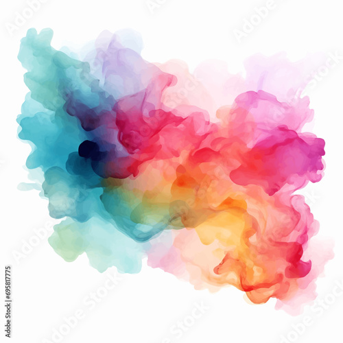 Fototapeta Naklejka Na Ścianę i Meble -  watercolor, paint, color, texture, design, grunge, ink, colorful, splash, artistic, illustration, brush, watercolour, water, pink, vector, painting, paper, pattern, stain, wallpaper, yellow, element, 
