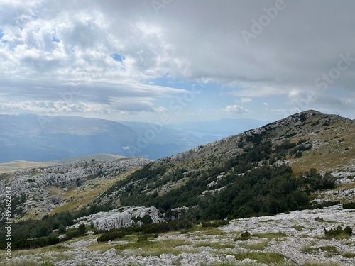 Dinara mountain in Croatia landscape photo