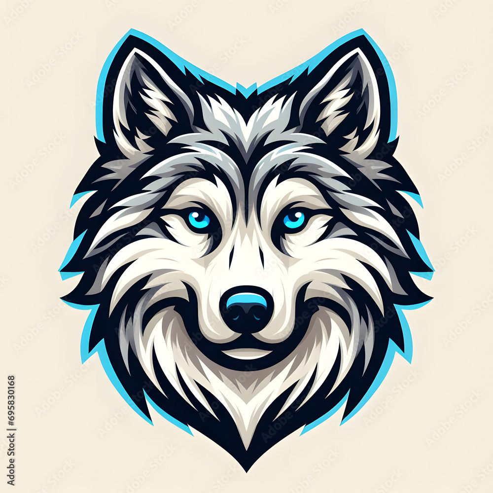 A Sophisticated and Elegant Wolf: The Logo that Combines High-Quality Craftsmanship and Modern Aesthetic A Sophisticated and Elegant Wolf: The Logo that Combines High-Quality Craftsmanship and Modern Aesthetic