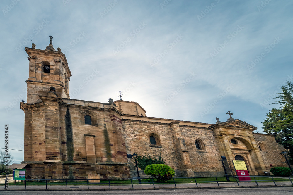 Church of St. Francisco in Molina de Aragon. Guadalajara. Spain. Europe.