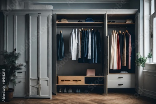 wardrobe in a wardrobe