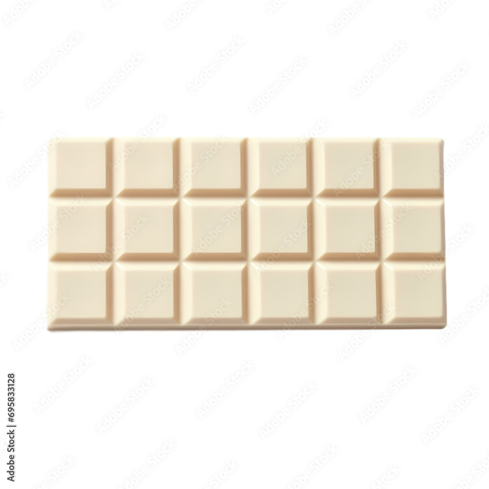 Milk chocolate isolated on transparent background Milk chocolate isolated on transparent background