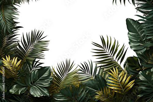 Palm Tree natural in Phuket Thailand isolated on PNG Background  Generative Ai.