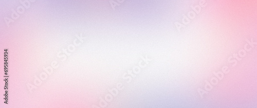 Abstract noisy gradient background of multicolored pastel pink green white colors. Color palette, colorful pattern with a soft noise effect. Holographic blurred grainy gradient banner texture
