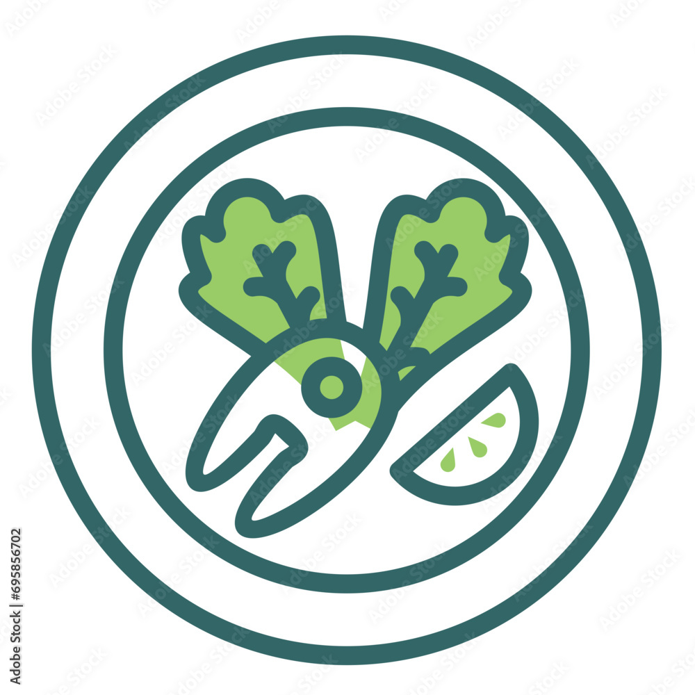 Obraz premium Food Styling Icon