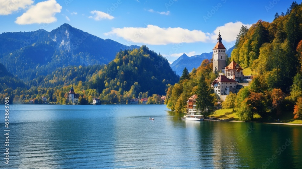  Land of mountains, lakes, and castle. Its a destination for travelers who love nature around the world.
