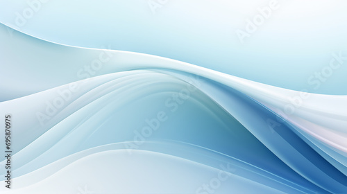 Abstract soft blue wave background. 3d blue background with blue lines curved wavy sparkle with copy space for text. Three-dimensional wave and blue background.