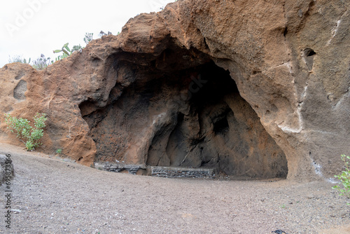 cave in the mountains canary island