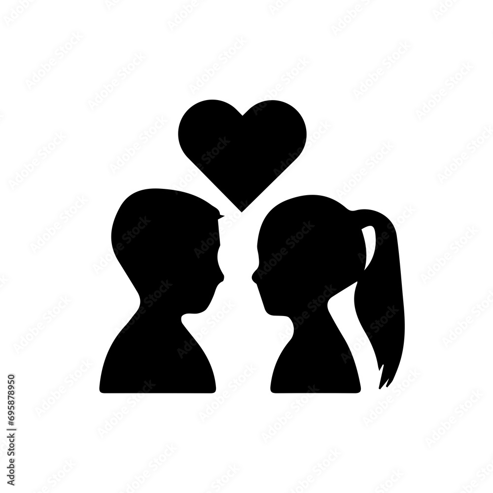Boys and Girls in Silhouette Boys and Girls in Silhouette