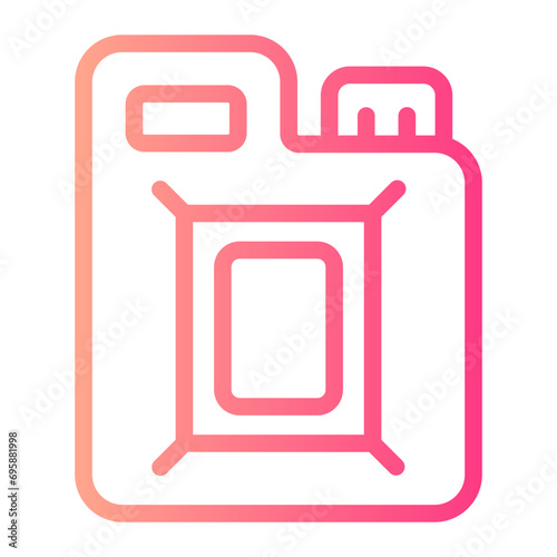 jerrycan gradient icon