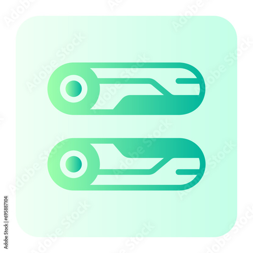 raw materials gradient icon