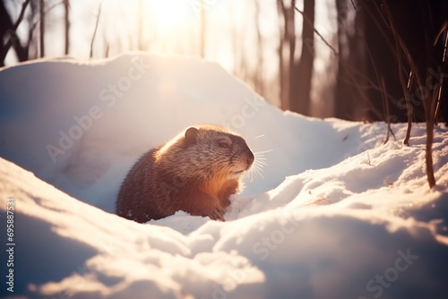 Happy Groundhog Day, spring is on its way photo