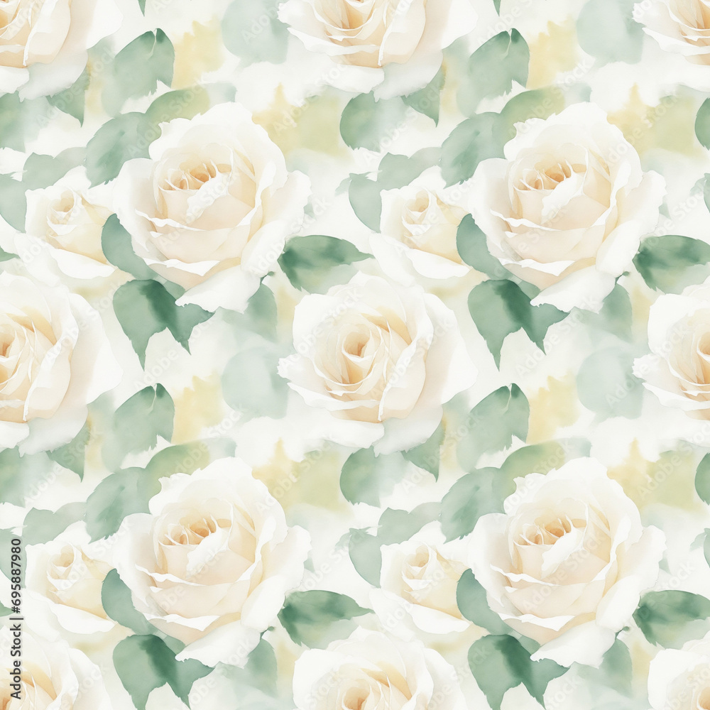 Obraz premium pattern with roses