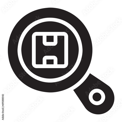 discover glyph icon
