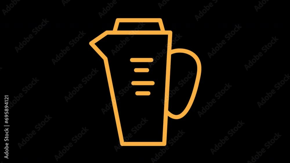 Glassware Jug Kitchen Outline Icon Glassware Jug Kitchen Outline Icon