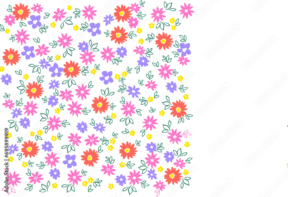 flower pattern illustration colorful 3d flower pattern illustration colorful 3d