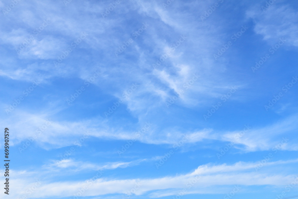 blue sky with clouds

