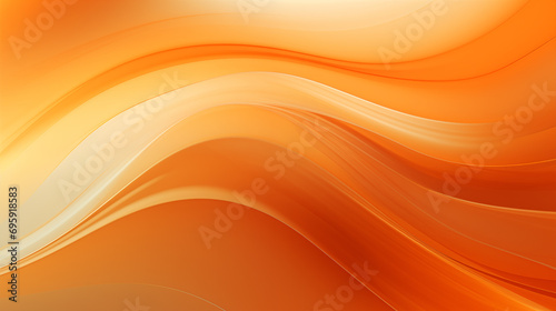 Bright abstract Peach Fuzz wave, perfect for energetic designs and lively backgrounds. Color of the year 2024