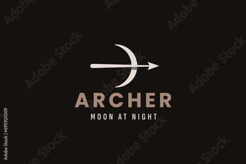 archer logo vector icon illustration