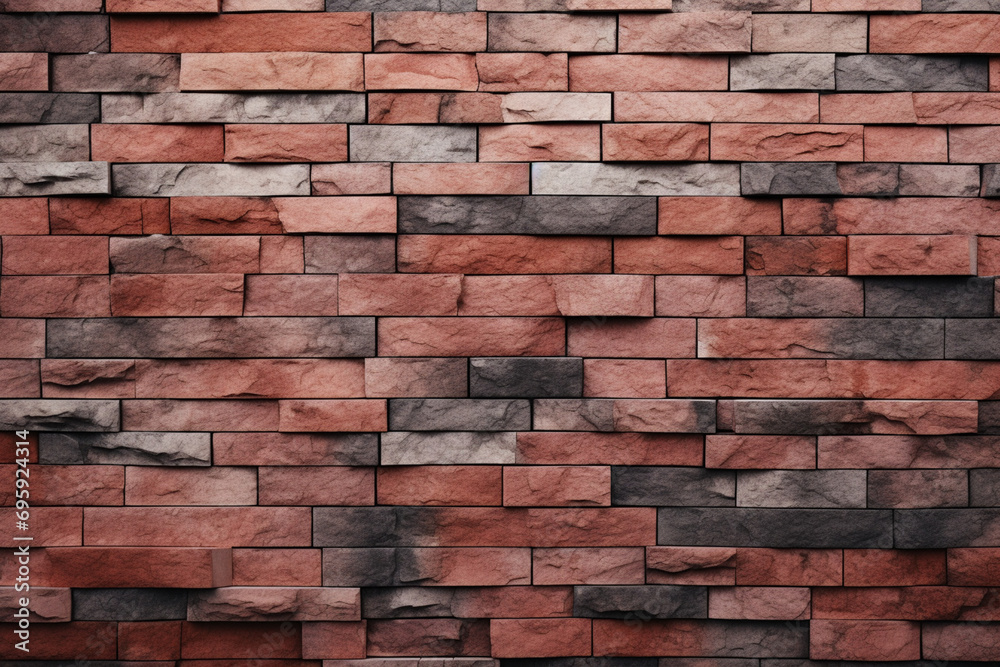 Fototapeta premium Modern brick wall background