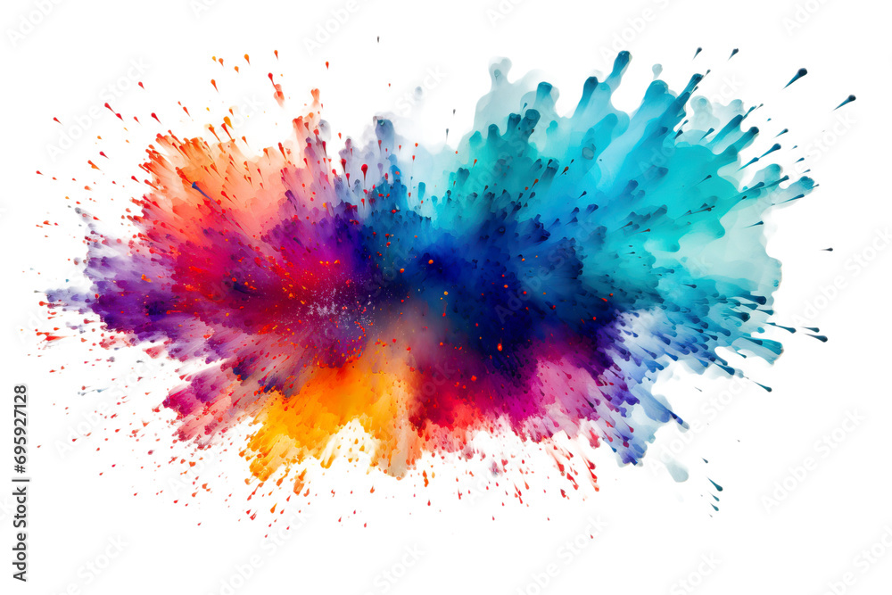 abstract pattern resembling the explosion of stars and cosmic elements, using vibrant colors and dynamic shapes.