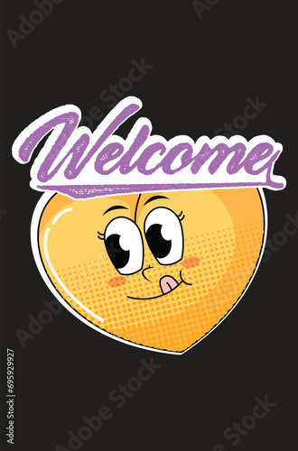 Digital Welcome Sticker