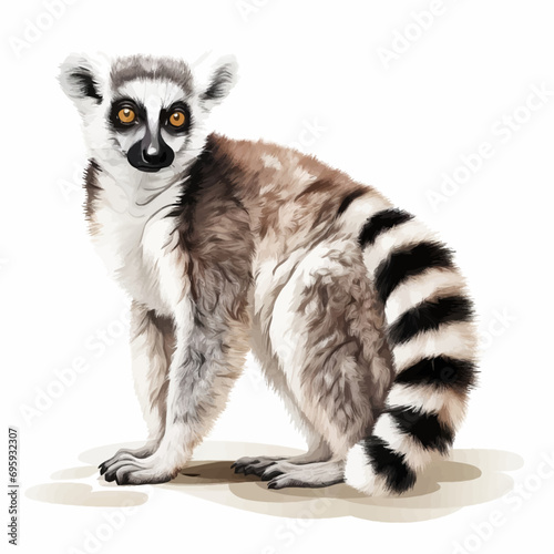lemur, animal, mammal, madagascar, zoo, wildlife, cute, fur, ring-tailed, nature, ring, wild, catta, portrait, eyes, tailed, white, tail, animals, looking, black, lemurs, ring tailed