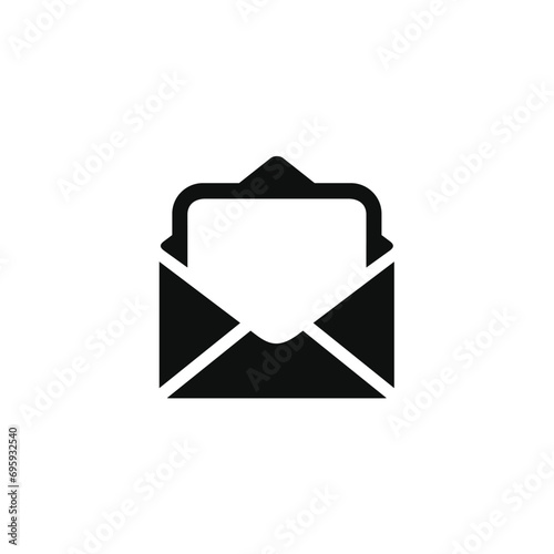 Email icon isolated on transparent background