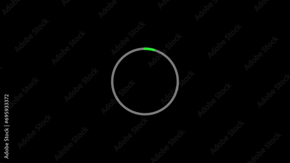 10 secounds countdown animation video