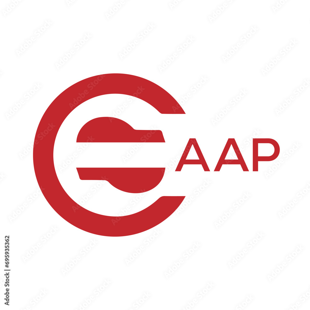 AAP Letter logo design template vector. AAP Business abstract connection vector logo. AAP icon circle logotype.
