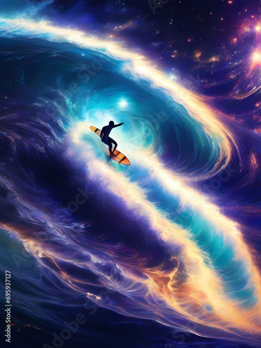 galaxy surf © Luka