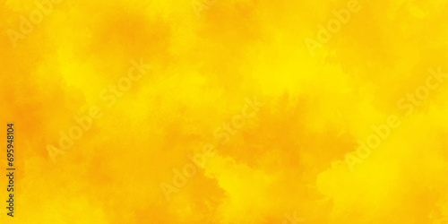 Light Orange vector polygonal template. Shining illustration, which consist of hexagons.Abstract Painted Illustration. Brush stroked painting.Colorful orange or yellow textures for making flyer, poste