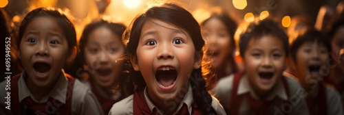 Indonesian Kids Celebrate Indonesia Independence, Background Image, Background For Banner, HD © ACE STEEL D