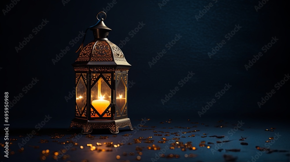 Ramadan Lantern at Night