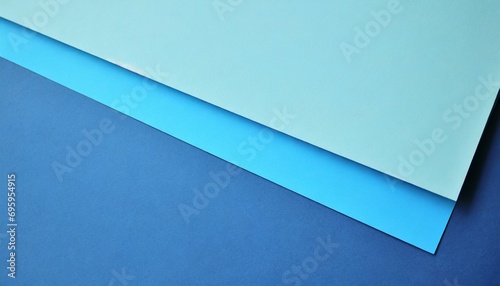 two tone light blue color paper for background