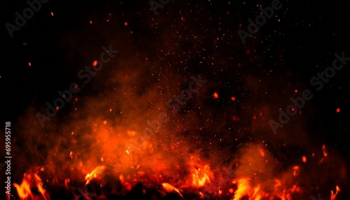 fire embers particles texture overlays burn effect on black background design texture
