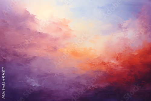 Background. Spectacular Sunset Overcast: Vivid Skies for Inspirational Nature Themes