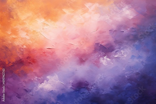 Luminous Sunset Hues  Vibrant Textured Artwork for Creative Spaces