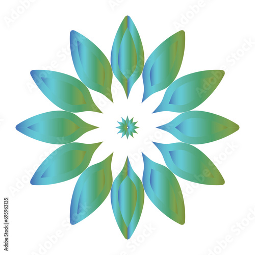 Beautiful decoration ornament mandala design