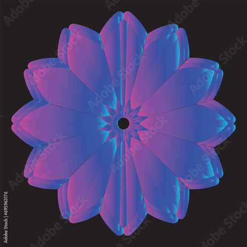 Beautiful decoration ornament mandala design