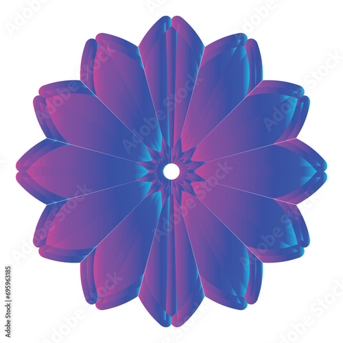 Beautiful decoration ornament mandala design