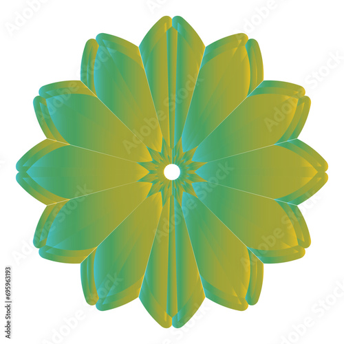 Beautiful decoration ornament mandala design