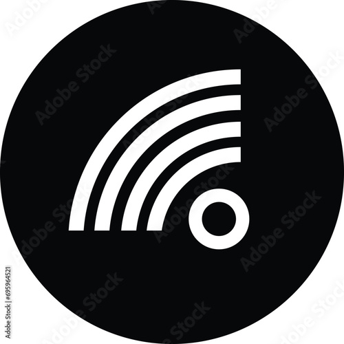 Wifi Symbol Vector Illustration Design.